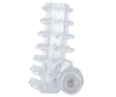 CASUAL LOVE - RING VIBRATING SLEEVE TRANSPARENT CASUAL LOVE - RING VIBRATING SLEEVE TRANSPARENT