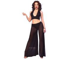 CHILIROSE - CR 4857 BLACK TOP AND PANTS SET SIZE XL CHILIROSE - CR 4857 BLACK TOP AND PANTS SET SIZE XL