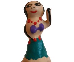 CONDOMERIE - HANDPAINTED NOVELTY CONDOMS HULA GIRL CONDOMERIE - HANDPAINTED NOVELTY CONDOMS HULA GIRL