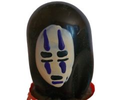 CONDOMERIE - HANDPAINTED NOVELTY CONDOMS MASK GHOST BLACK CONDOMERIE - HANDPAINTED NOVELTY CONDOMS MASK GHOST BLACK
