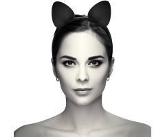 COQUETTE CHIC DESIRE - HEADBAND WITH CAT EARS COQUETTE CHIC DESIRE - HEADBAND WITH CAT EARS