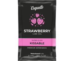 COQUETTE CHIC DESIRE - STRAWBERRY WATER BASED KISSABLE LUBRICANT POCKET 10 ML COQUETTE CHIC DESIRE - STRAWBERRY WATER BASED KISSABLE LUBRICANT POCKET 10 ML