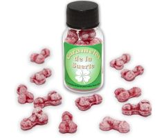 DIABLO PICANTE - 12 PENIS-SHAPED LUCKY CANDIES STRAWBERRY/CHERRY DIABLO PICANTE - 12 PENIS-SHAPED LUCKY CANDIES STRAWBERRY/CHERRY