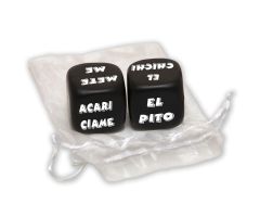 DIABLO PICANTE - 2 DADOS ACCIÓN Y PARTE DEL CUERPO DIABLO PICANTE - 2 DADOS ACCIÓN Y PARTE DEL CUERPO