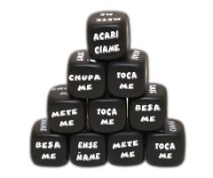 DIABLO PICANTE - BLACK ACTION DICE DIABLO PICANTE - BLACK ACTION DICE