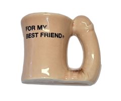 DIABLO PICANTE - CERAMIC MUG MAGNET WITH PENIS HANDLE FOR MY BEST FRIEND DIABLO PICANTE - CERAMIC MUG MAGNET WITH PENIS HANDLE FOR MY BEST FRIEND
