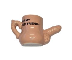 DIABLO PICANTE - CERAMIC MUG MAGNET WITH RAISED PENIS FOR MY BEST FRIEND DIABLO PICANTE - CERAMIC MUG MAGNET WITH RAISED PENIS FOR MY BEST FRIEND