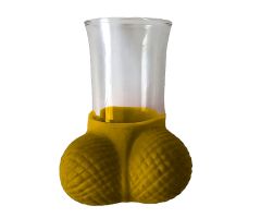 DIABLO PICANTE - GOLD SHOT GLASS DIABLO PICANTE - GOLD SHOT GLASS