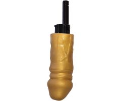 DIABLO PICANTE - GOLDEN PENIS BARBECUE LIGHTER DIABLO PICANTE - GOLDEN PENIS BARBECUE LIGHTER