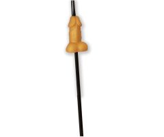 DIABLO PICANTE - GOLDEN PENIS SHAPED STRAW DIABLO PICANTE - GOLDEN PENIS SHAPED STRAW
