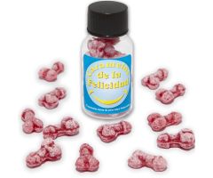 DIABLO PICANTE - JAR OF 12 STRAWBERRY/CHERRY HAPPY PENIS-SHAPED CANDIES DIABLO PICANTE - JAR OF 12 STRAWBERRY/CHERRY HAPPY PENIS-SHAPED CANDIES
