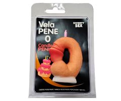 DIABLO PICANTE - PENIS CANDLE IN THE SHAPE OF THE NUMBER 0 FLESH COLOR DIABLO PICANTE - PENIS CANDLE IN THE SHAPE OF THE NUMBER 0 FLESH COLOR