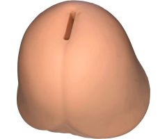 DIABLO PICANTE - PIGGY BANK IN THE SHAPE OF A GLANS LIGHT TONE DIABLO PICANTE - PIGGY BANK IN THE SHAPE OF A GLANS LIGHT TONE