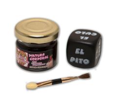 DIABLO PICANTE - PINTURA DE CHOCOLATE Y DADO DE CUERPO DIABLO PICANTE - PINTURA DE CHOCOLATE Y DADO DE CUERPO