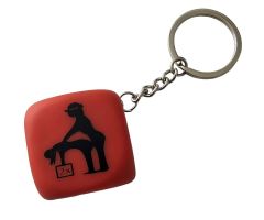 DIABLO PICANTE - RED DICE KEYCHAIN WITH POSES DIABLO PICANTE - RED DICE KEYCHAIN WITH POSES