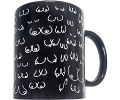 DIABLO PICANTE - TAZA NEGRA TETAS 370 ML DIABLO PICANTE - TAZA NEGRA TETAS 370 ML