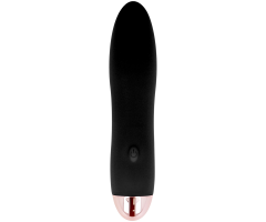 DOLCE VITA - RECHARGEABLE VIBRATOR FOUR BLACK 7 SPEEDS DOLCE VITA - RECHARGEABLE VIBRATOR FOUR BLACK 7 SPEEDS