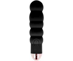 DOLCE VITA - VIBRADOR RECARGABLE SIX NEGRO 7 VELOCIDADES DOLCE VITA - VIBRADOR RECARGABLE SIX NEGRO 7 VELOCIDADES