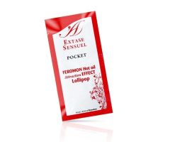 EXTASE SENSUAL - MASSAGE OIL WITH HEAT EFFECT PHEROMONES LOLLIPOP 10 ML EXTASE SENSUAL - MASSAGE OIL WITH HEAT EFFECT PHEROMONES LOLLIPOP 10 ML