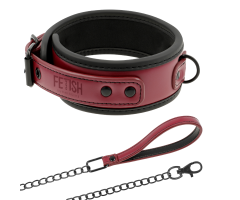 FETISH SUBMISSIVE DARK ROOM - NEOPRENE LINING CHAIN NECKLACE FETISH SUBMISSIVE DARK ROOM - NEOPRENE LINING CHAIN NECKLACE