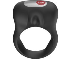 FUN FACTORY - STEADY VIBRATING COCK RING BLACK FUN FACTORY - STEADY VIBRATING COCK RING BLACK