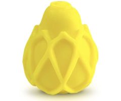 G-VIBE - HUEVO MASTURBADOR TEXTURADO REUTILIZABLE AMARILLO G-VIBE - HUEVO MASTURBADOR TEXTURADO REUTILIZABLE AMARILLO