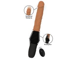 HIDDEN DESIRE - INFERNO REALISTIC DOUBLE THRUSTING VIBRATOR WITH REMOTE CONTROL 40.5 CM LIGHT SKIN TONE HIDDEN DESIRE - INFERNO REALISTIC DOUBLE THRUSTING VIBRATOR WITH REMOTE CONTROL 40.5 CM LIGHT SKIN TONE