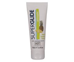 HOT - SUPERGLIDE EDIBLE LUBRICANT WATERBASED PINEAPPLE 75 ML HOT - SUPERGLIDE EDIBLE LUBRICANT WATERBASED PINEAPPLE 75 ML
