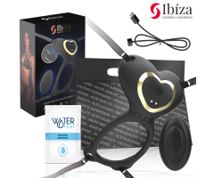 IBIZA - VIBRADOR PARA PAREJAS FORMA DE BRAGUITA CORAZON CONTROL REMOTO IBIZA - VIBRADOR PARA PAREJAS FORMA DE BRAGUITA CORAZON CONTROL REMOTO