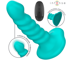 INTENSE - BUFFY VIBRATOR SIZE S SPIRAL DESIGN 10 VIBRATIONS BLUE REMOTE CONTROL INTENSE - BUFFY VIBRATOR SIZE S SPIRAL DESIGN 10 VIBRATIONS BLUE REMOTE CONTROL