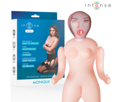 INTENSE DOLLS - MONIQUE INFLATABLE DOLL WITH THREE ORIFICES INTENSE DOLLS - MONIQUE INFLATABLE DOLL WITH THREE ORIFICES