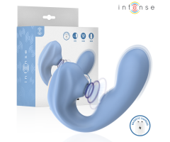 INTENSE - GINA MULTIFUNCTION CLITORAL STIMULATOR BLUE INTENSE - GINA MULTIFUNCTION CLITORAL STIMULATOR BLUE