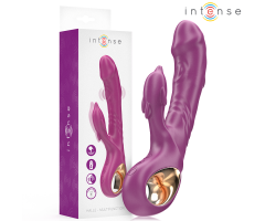 INTENSE - HALLE MULTIFUNCTION VIBRATOR WITH DOLPHIN STIMULATING TONGUE PURPLE INTENSE - HALLE MULTIFUNCTION VIBRATOR WITH DOLPHIN STIMULATING TONGUE PURPLE