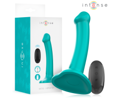 INTENSE - KATIE VIBRATOR WITH SUCTION CUP 10 VIBRATIONS BLUE REMOTE CONTROL INTENSE - KATIE VIBRATOR WITH SUCTION CUP 10 VIBRATIONS BLUE REMOTE CONTROL