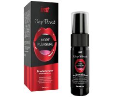 INTT - DEEP THROAT MORE PLEASURE ORAL SPRAY STRAWBERRY FLAVOR INTT - DEEP THROAT MORE PLEASURE ORAL SPRAY STRAWBERRY FLAVOR