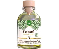 INTT - VEGAN MASSAGE GEL WITH COCONUT FLAVOR AND HEATING EFFECT INTT - VEGAN MASSAGE GEL WITH COCONUT FLAVOR AND HEATING EFFECT