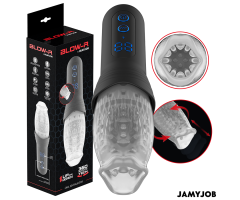 JAMYJOB - BLOW-R MASTURBATOR WITH THRUSTING AND ROTATION JAMYJOB - BLOW-R MASTURBATOR WITH THRUSTING AND ROTATION