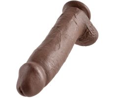KING COCK - DILDO BROWN WITH BALLS 30.48 CM KING COCK - DILDO BROWN WITH BALLS 30.48 CM