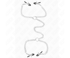 KINK - 4 CHAIN NIPPLE CLAMPS 32 CM WITH LITTLE CHAINS 14 CM KINK - 4 CHAIN NIPPLE CLAMPS 32 CM WITH LITTLE CHAINS 14 CM