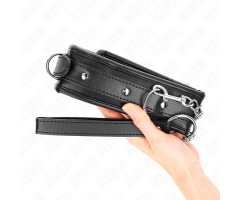 KINK - HEAVY NECKLACE WITH BELT 65 CM MODEL 1 ADJUSTABLE 36.5-50 CM KINK - HEAVY NECKLACE WITH BELT 65 CM MODEL 1 ADJUSTABLE 36.5-50 CM