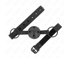 KINK - NEOPRENE BALL 4.5 CM GAG 63.5 X 2 CM ADJUSTABLE 41 X 59 CM KINK - NEOPRENE BALL 4.5 CM GAG 63.5 X 2 CM ADJUSTABLE 41 X 59 CM