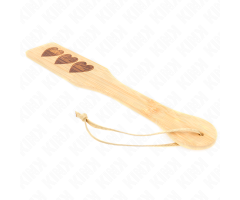 KINK - PALA DE BAMBÚ DISEÑO CORAZÓN 32 X 5.5 CM KINK - PALA DE BAMBÚ DISEÑO CORAZÓN 32 X 5.5 CM