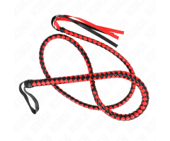 KINK - RED LONG SNAKE WHIP 210 CM KINK - RED LONG SNAKE WHIP 210 CM