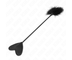KINK - TICKLE FEATHERS WITH HEART PADDLE 31 CM KINK - TICKLE FEATHERS WITH HEART PADDLE 31 CM