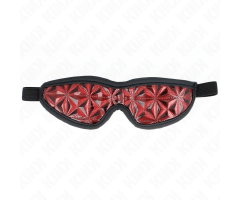 KINK - VENDA CON PATRÓN DE DIAMANTES ROJO 20.5 x 6 CM KINK - VENDA CON PATRÓN DE DIAMANTES ROJO 20.5 x 6 CM