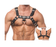 LEATHER BODY - CHAIN HARNESS III LEATHER BODY - CHAIN HARNESS III