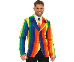 LEG AVENUE - BLAZER + TIE RAINBOW S LEG AVENUE - BLAZER + TIE RAINBOW S