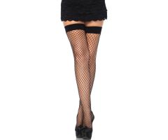 LEG AVENUE - FISHNET THIGH HIGHS BLACK ONE SIZE LEG AVENUE - FISHNET THIGH HIGHS BLACK ONE SIZE