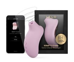 LELO - SONA 3 CRUISE SONIC CLITORAL MASSAGER SOFT PINK LELO - SONA 3 CRUISE SONIC CLITORAL MASSAGER SOFT PINK