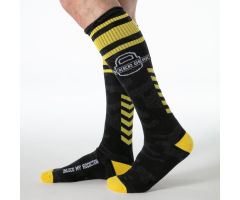 LOCKER GEAR - FULL MILITARY KNEE HIGH SOCKS YELLOW ONE SIZE LOCKER GEAR - FULL MILITARY KNEE HIGH SOCKS YELLOW ONE SIZE